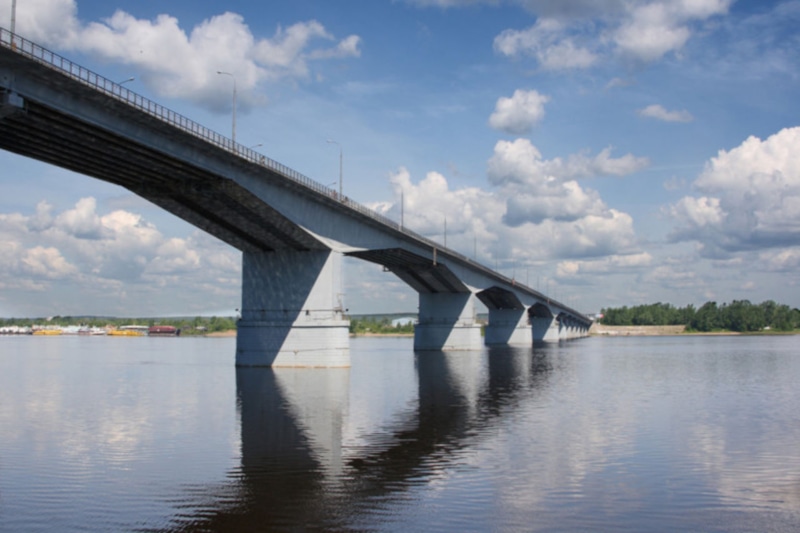 Мост через реку Кама в Удмуртии Мост через реку Кама в Удмуртии