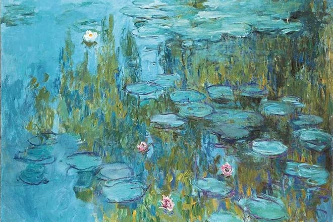 Картина Клода Моне «Пруд с водяными лилиями»