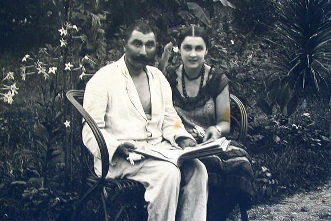 Семен Буденный со второй женой Ольгой