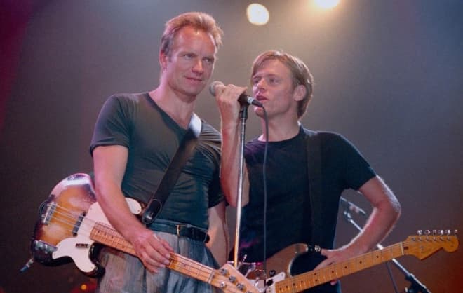 sting and bryan adams 1995 private event me