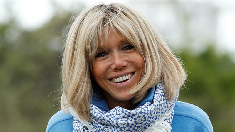 Первая леди Франции Брижит Тронье