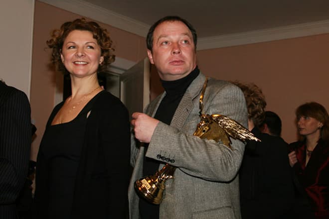 Сергей Урсуляк с женой Ликой Нифонтовой