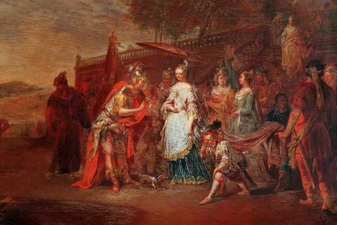 Александр Македонский и королева амазонок