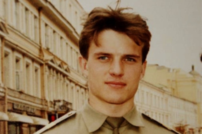 Андрей Биланов в молодости Андрей Биланов в молодости