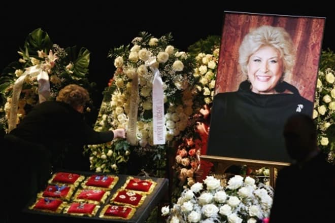 Похороны Елены Образцовой