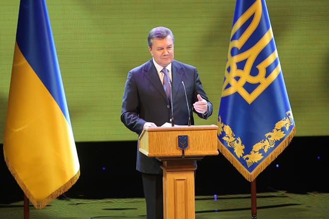 Виктор Янукович на посту Президента Украины