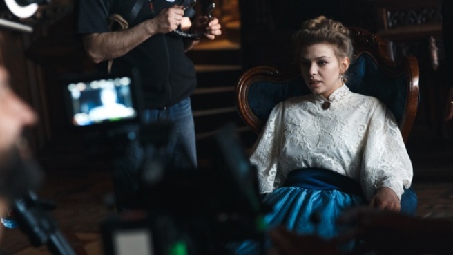 Сериал «Гоголь. Начало»: актриса Таисия Вилкова в роли Лизы Сериал «Гоголь. Начало»: актриса Таисия Вилкова в роли Лизы