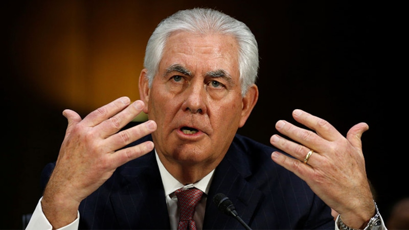 Госсекретарь США Рекс Тиллерсон Госсекретарь США Рекс Тиллерсон