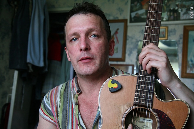 Музыкант Алексей Костюшкин