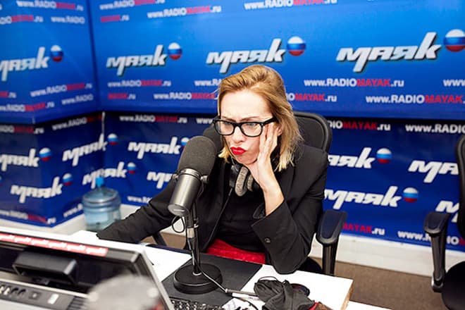 Маргарита Митрофанова на радио "Маяк"