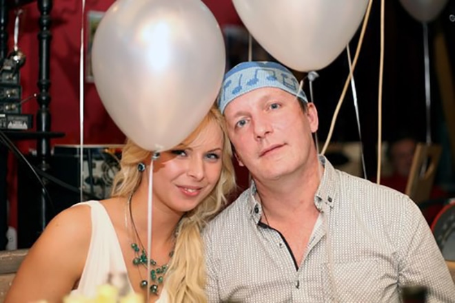 Алексей Костюшкин с женой