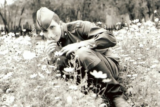 Алексей Костюшкин в молодости