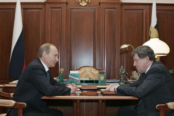 Владимир Путин и Григорий Явлинский