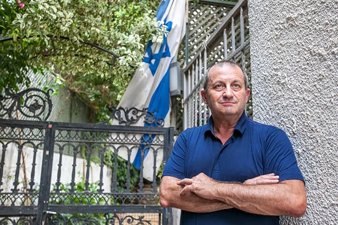 Яков Кедми в Израильском посольстве