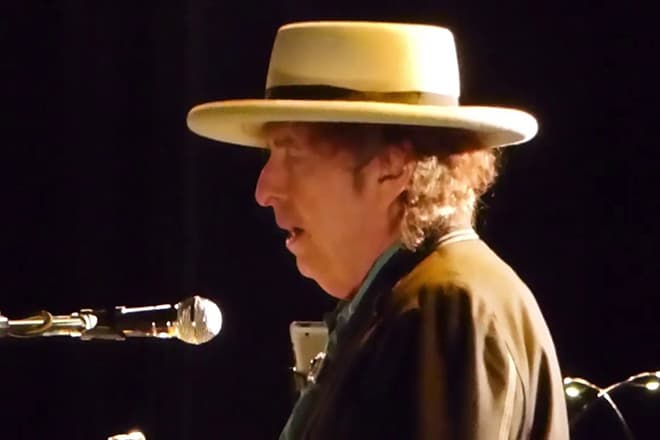 Боб Дилан в 2017 году