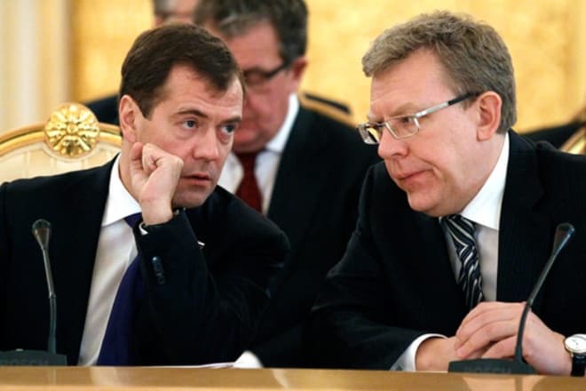 Дмитрий Медведев и Алексей Кудрин