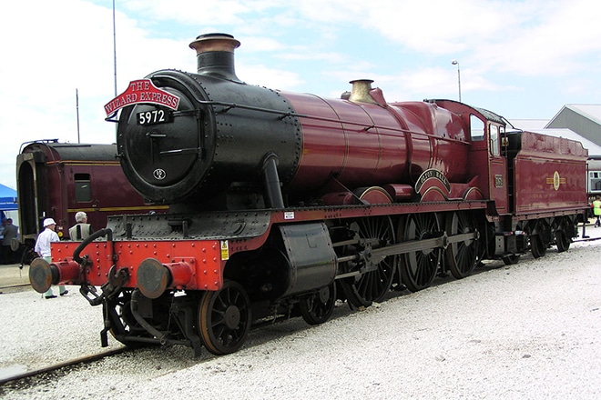 Поезд «GWR 4900 Class 5972 Olton Hall» "снимался" в роли Хогвардс-экспресса