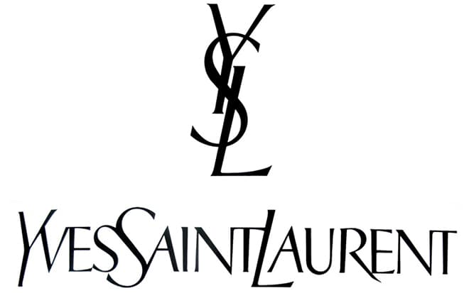 Логотип "Ив Сен-Лоран"