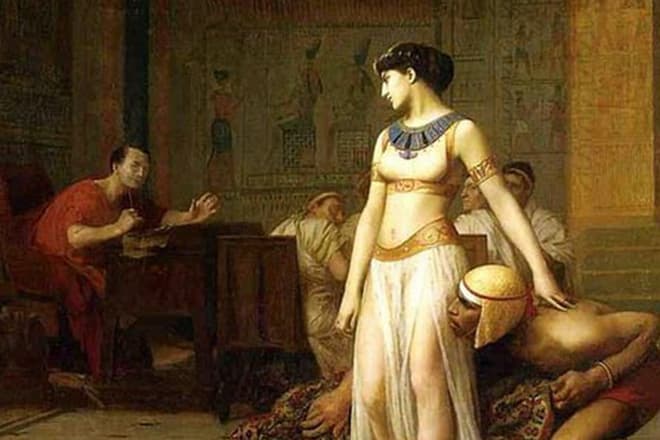 Клеопатра во главе Египта
