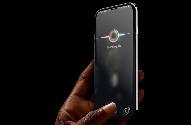 Новый iPhone 8: сканер радужной оболочки глаза Новый iPhone 8: сканер радужной оболочки глаза