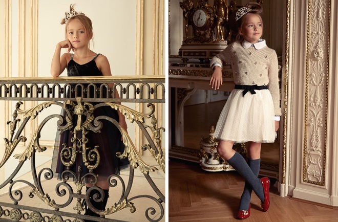 Фотосессия Кристины Пименовой для Roberto Cavalli Junior