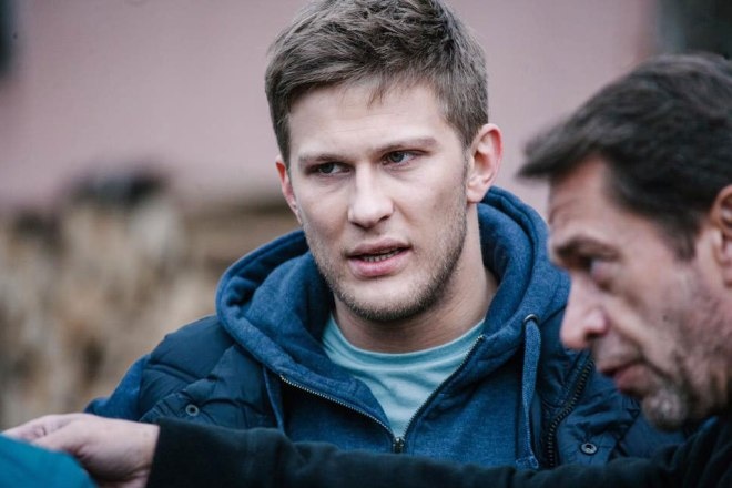 Павел Чинарев на съемках фильма «Налет» Павел Чинарев на съемках фильма «Налет»