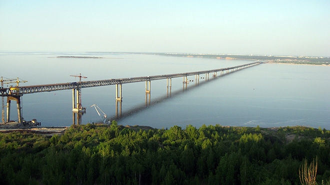 Мост на волге ульяновск