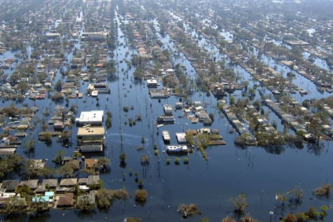 Ураган “Катрина” затопил Новый Орлеан