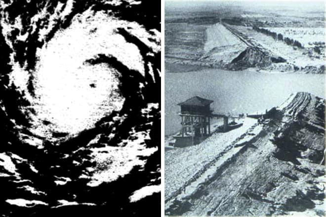 Тайфун “Нина” и его последствия
