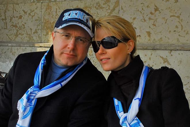 Алена Горенко с мужем