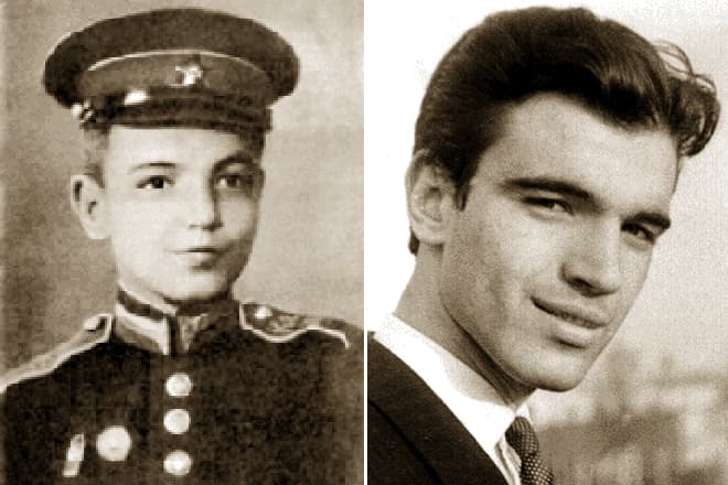 Геннадий Шпаликов в детстве и молодости