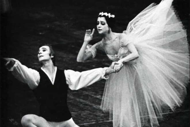 Владимир Васильев в балете «Шопениана»