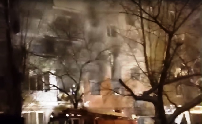 Взрыв жилого дома в Омске