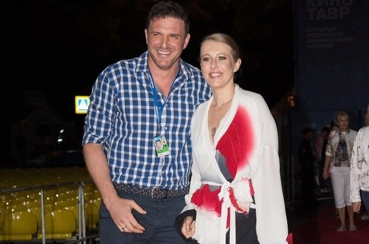 Максим Виторган и Ксения Собчак