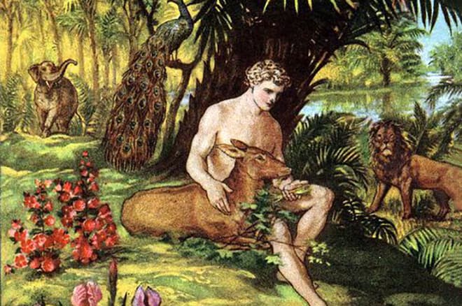 Брейгель Ян старший «Адам и Ева в райском саду»