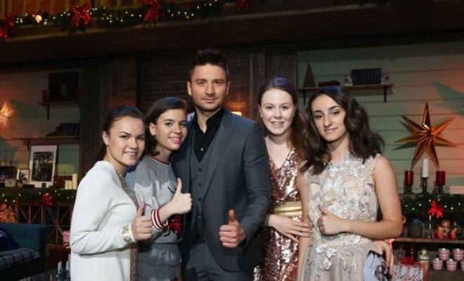 Сергей Лазарев с участниками шоу