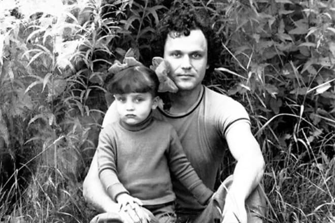 Николай Еременко-младший с дочерью Ольгой