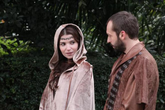 Ибрагим Паша и Хатидже Султан в сериале "Великолепный век"