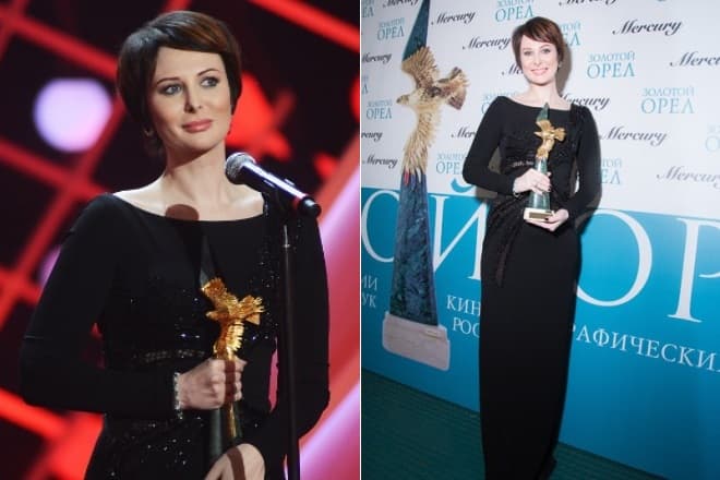 Ольга Погодина с премией «Золотой орел»