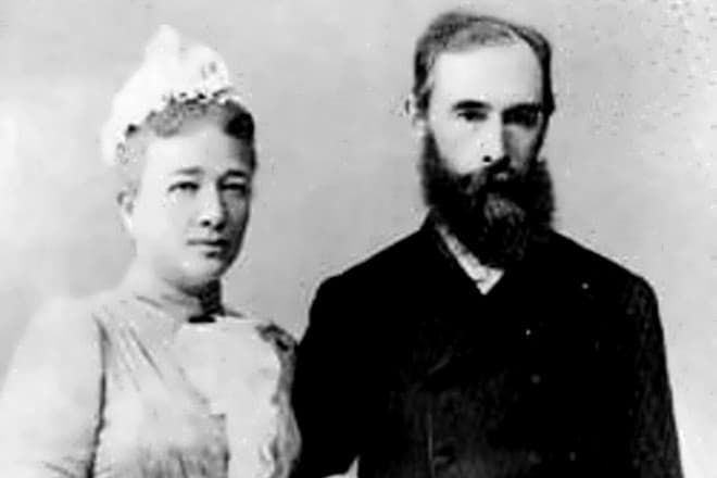 Павел Третьяков и его жена Вера