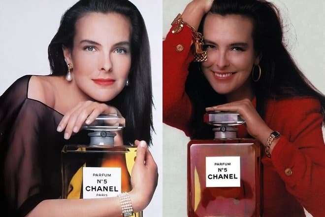 Кароль Буке в рекламе парфюма Шанель №5