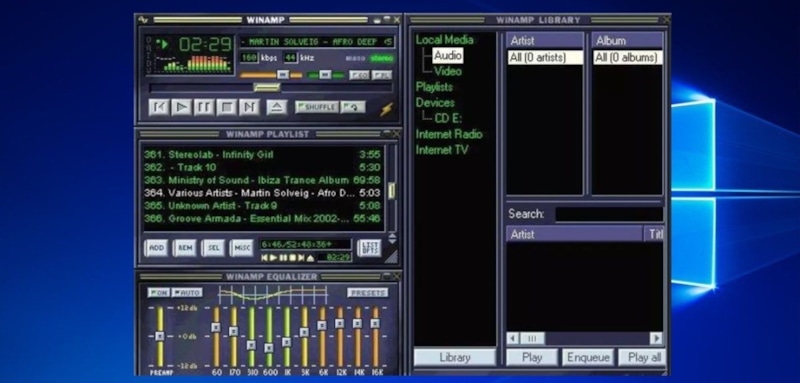 Winamp avs как включить