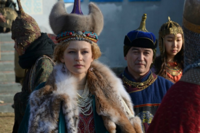 Юлия Пересильд в сериале "Золотая Орда" Юлия Пересильд в сериале "Золотая Орда"