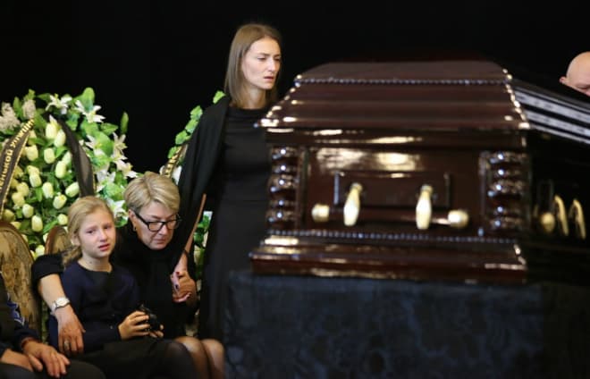 Похороны Дмитрия Марьянова