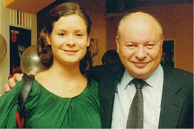 Мария Гайдар и ее отец Егор Гайдар