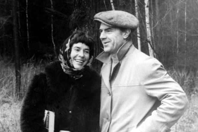 Екатерина Еланская и ее муж Виктор Коршунов