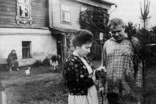 Владимир Солоухин и его жена Роза