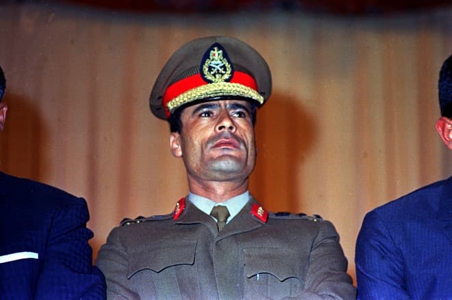 Офицер Муаммар Каддафи