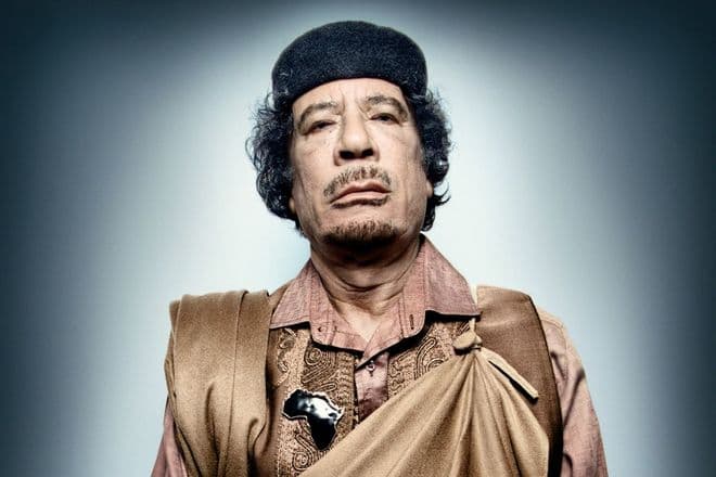 Политик Муаммар Каддафи