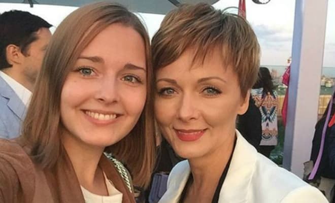 Дарья Повереннова и ее дочь